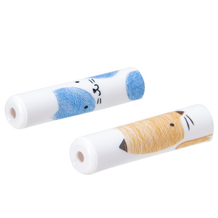 得力笔帽免费刻名字儿童铅笔套保护套免费刻字套筒盖子卡通保护头