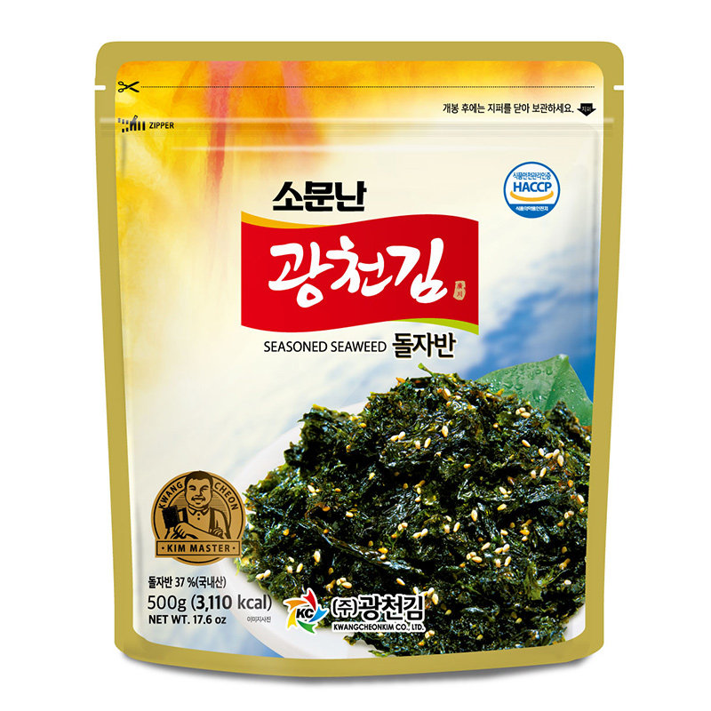 韩国广川炒海苔碎两口味