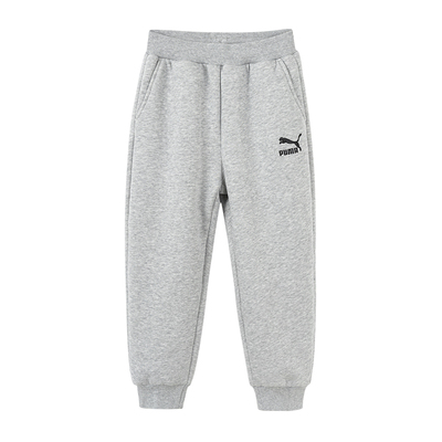 PUMA彪马官方正品童装裤子新款儿童针织长裤运动裤保暖加绒卫裤