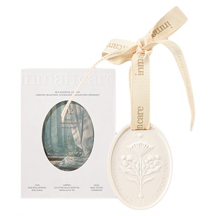 茵曼香薰石膏挂件车载卧室内家用厕所衣柜香薰厕所玫瑰檀香摆件