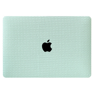 新款编织纹理保护壳适用苹果air15pro16air13.6电脑保护套防刮耐磨防污macbook14寸笔记本皮壳M5M2M3M4