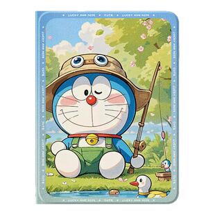 适用于荣耀magicpad3平板保护套可爱哆啦A梦MAGICPAD3磁吸息屏带笔槽13.3英寸MAGICpad2防摔外壳保护壳女款