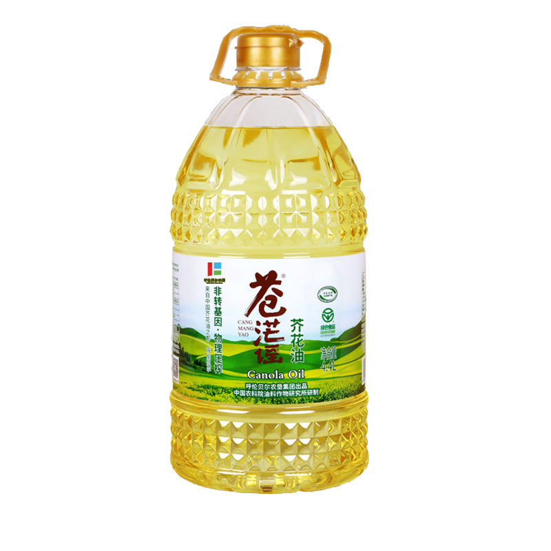 苍茫谣芥花油4.4lx4桶双低菜籽油
