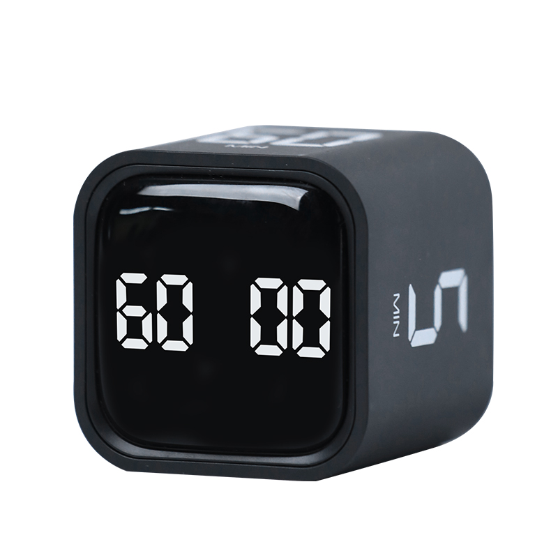 学生学习计时器专用自律时间管理儿童闹钟创意生翻转魔方定时器