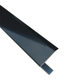 不锈钢黑钛金属凹槽u型槽装饰条定制7字墙角防撞保护条L形收边条