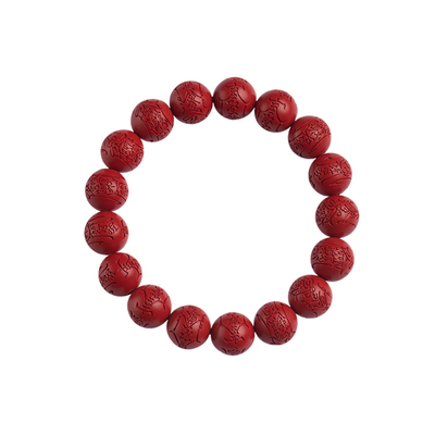 福一方男女朱砂手链马年开运