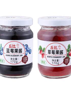 丘比蓝莓酱果酱草莓酱170g涂抹酱