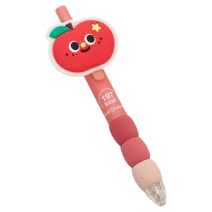 可爱软握按动中性笔高颜值好看的创意小学生女稀奇古怪圆珠笔文具