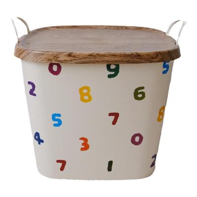 卡通儿童玩具收纳洗衣篮子家用