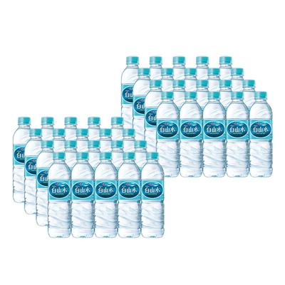 白山水天然矿泉水500ml×40瓶