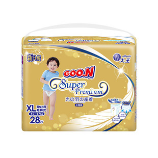 GOO.N大王光羽纸尿裤M/L/XL码婴儿尿不湿纸尿裤超薄透气