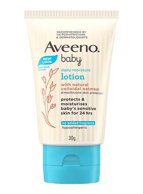 面霜Aveeno30g小样保湿润肤乳