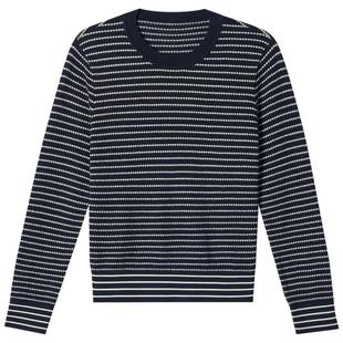 【100%绵羊毛】PSALTER诗篇海魂衫间色条纹毛衣针织衫冬款