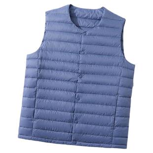 yaloo/雅鹿2025年秋冬新轻薄羽绒内胆马甲男保暖背心内搭休闲百搭