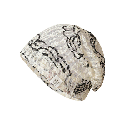 ins网红时尚复古蕾丝套头帽女生