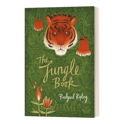 英文原版 The Jungle Book V&A Collector's Edition V&A收藏系列 丛林之书 精装华丽花紋版 英文版 进口英语原版书籍