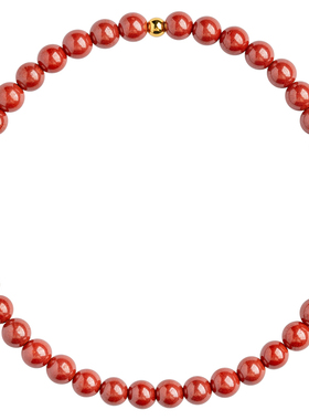 【官方正品】朱砂黄金转运珠手链