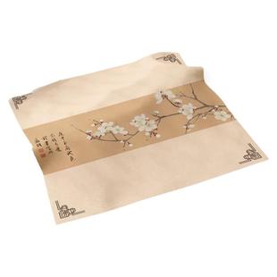 新中式茶盘盖巾方形防尘罩简约茶杯茶台盖布万能防尘多用遮灰方巾