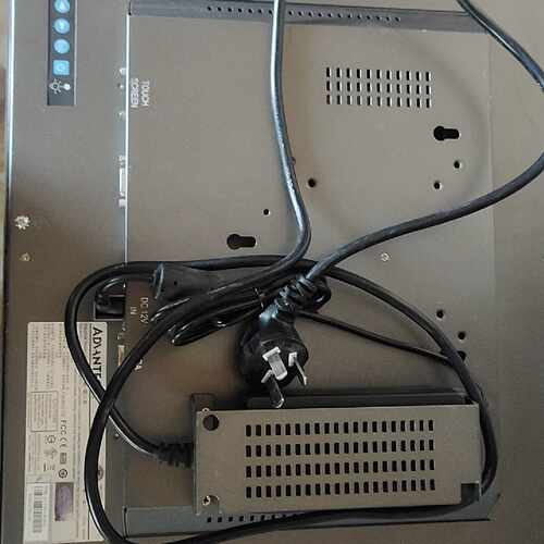 溢价-研华FPM-2170G工业触摸屏显示器，成色不错，送电源