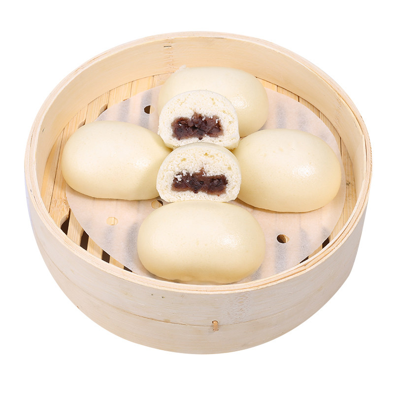 玫瑰豆沙包家庭装营养儿童早餐