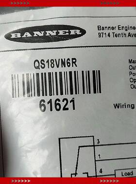 【问价】邦纳传感器 QS18VN6R
