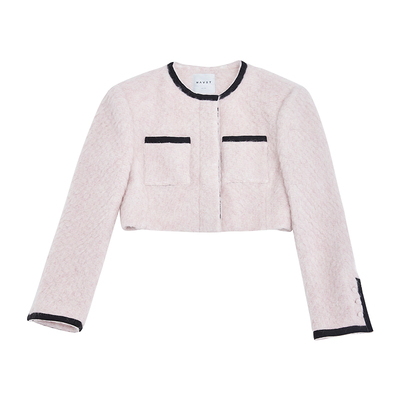 小香风上衣短款夹克名媛风