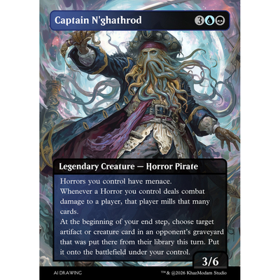 万智牌MTG自制EDH指挥官平闪卡