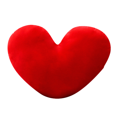 爱心毛绒爱心可爱抱枕靠垫PP棉