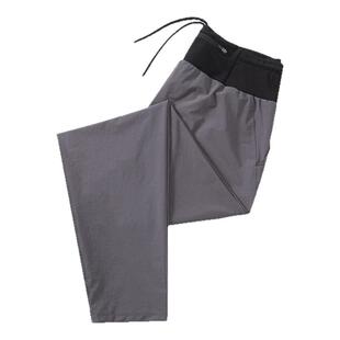 专业马拉松跑步长裤男带腰包可放手机健身训练速干运动裤拉链口袋