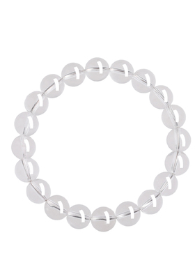 叙宫廷天然白水晶高透手链女款