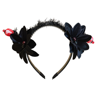 儿童格格发箍女款宫廷风贵妃旗头头箍古装汉服女童头饰头花发饰