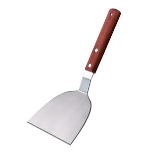 不锈钢铁板烧铲子手抓饼工具小平扒煎铲烙饼披萨料理翻铲提拉米苏