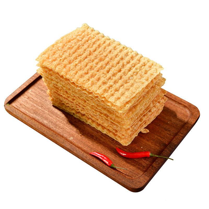 煎饼果子薄脆山东杂粮煎饼脆皮专用脆饼脆片香酥麻叶600片商用