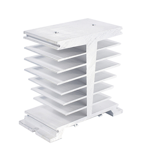 单相三相通用固态继电器底座散热器铝制散热片 SS 40A60A 80A100A