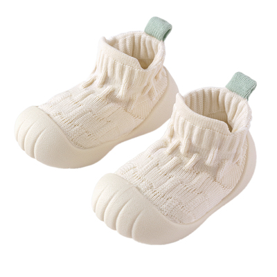 babylove婴幼儿学步鞋软底宝宝春秋季防滑地板鞋袜室内外防掉鞋子