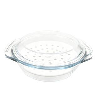 陶瓷蒸盘微波炉专用碗加热耐高温汤碗泡面碗蒸蛋碗带盖玻璃煲