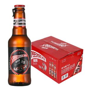 【整箱】舒马赫啤酒229ml*24瓶优级黄啤啤酒清仓整箱拉环开盖