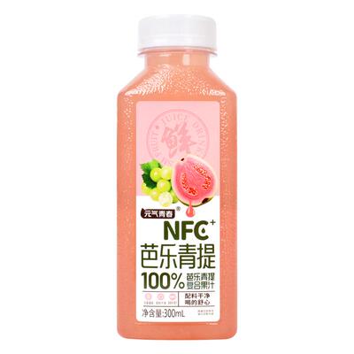 某音爆款芭乐青提复合果汁整箱
