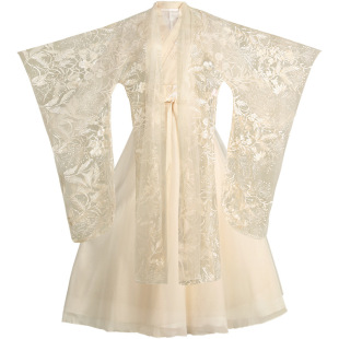 2025春秋新款原创正品学生汉服女度假晋制齐腰襦裙中国风仙气外套