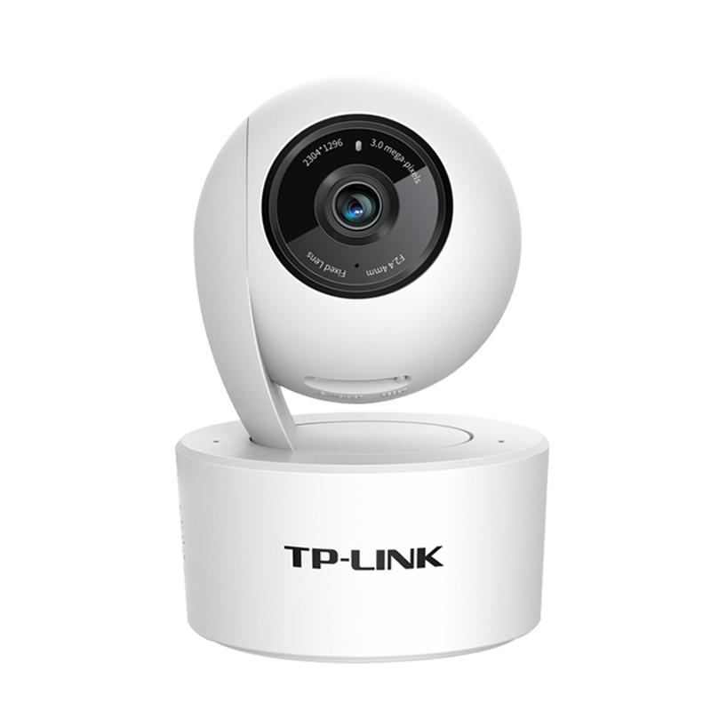 TP-LINK普联监控摄像机800万像素4K极清WIFI6升级萌宠检测全彩夜视360度双向语音双云台无线摄影头TL-IPC48AW