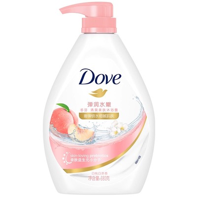 【持久留香】多芬沐浴露白桃香氛