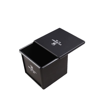 三能低糖吐司模具不沾250克水立方450克烘焙模带盖小吐司盒方盒