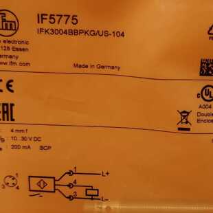 议价IFM IF5538 IF5647 IF5653 IF5775 全新原装正品易福门