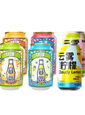 华洋汽水碳酸饮料24听