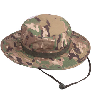 WZJP无贼奔尼帽圆边帽渔夫帽遮阳帽军迷钓鱼帽男款多色夏季户外帽