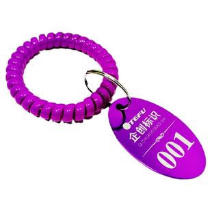 号码牌数字麻辣烫带夹子叫号牌手牌寄存行李洗浴搓澡钥匙编号定制