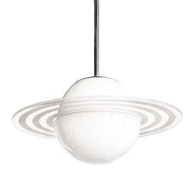 立意卧室中古玻璃吊灯