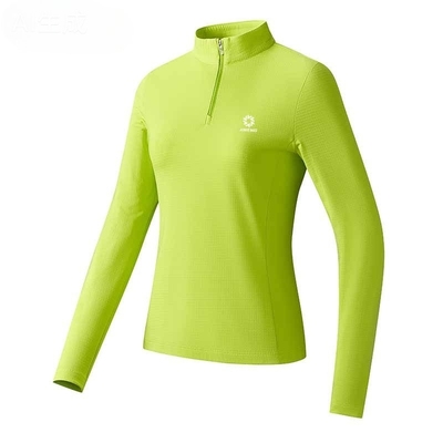 积能秋冬专业跑步抓绒衣女运动速干衣户外保暖长袖上衣男t恤卫衣