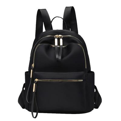 牛津布休闲双肩包旅行女