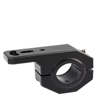 摩托车射灯管夹小钢炮灯支架底座万能夹固定架电动车改装固定卡扣